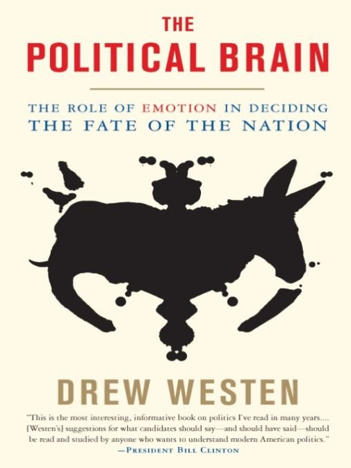 Cover of Drew Westen's book: The Political Brain