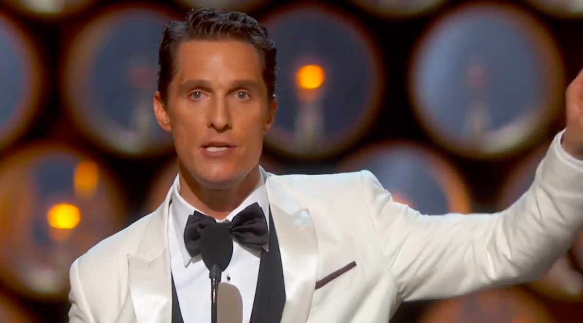 Matthew McConaughey Oscars Speech