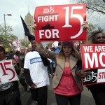 Fast food workers strike