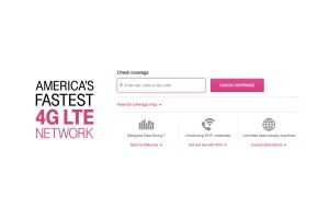 T-Mobile's 4G LTE network USP — from the T-Mobile website