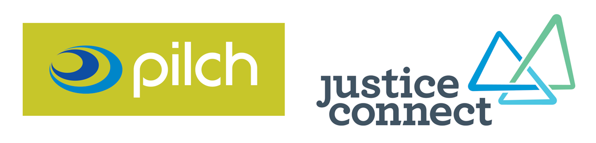 PILCH and Justice Connect Logos