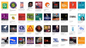Podcasts in the iTunes Store